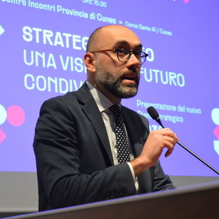 Luca Robaldo, presidente della Provincia di Cuneo e dell'UPI