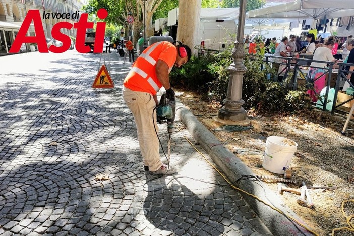 Palio: iniziati i lavori per l'allestimento della nuova pista