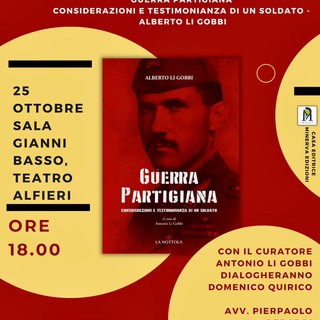 Presentazione del libro &quot;Guerra partigiana – considerazioni e testimonianze di un soldato&quot; di Antonio Li Gobbi