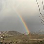 Arcobaleno a Moasca (Foto G. Opodone Telegram Dati Meteo Asti)