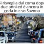 Asti è paralizzata dal traffico? Il web... ci ride su