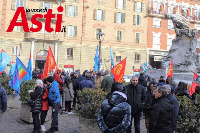 Varie immagini della manifestazione di protesta dei metalmeccanici (Ph. Merfephoto - Efrem Zanchettin)