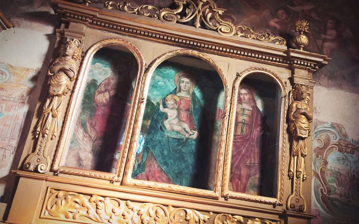 Madonna del Portone, opera di Gandolfino custodita nel Santuario beata Vergine del Portone di Asti