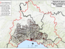 La mappa dei contagi aggiornata ad oggi