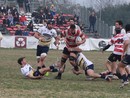 Rugby: il Monferrato vince sotto la pioggia e si allontana dalla zona retrocessione