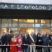 L'inaugurazione della scuola Jona nel 2023 (Merphefoto)