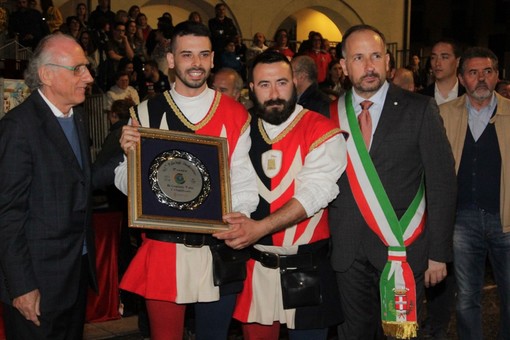 La premiazione di Torretta, vincitrice dell'edizione 2018 del Premio