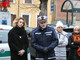 Il comandante della polizia locale, Riccardo Saracco, con la vicesindaca Stefania Morra, durante un sopralluogo a Quarto