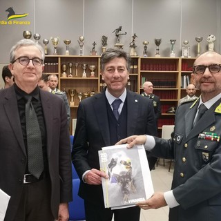 Il procuratore Biagio Mazzeo, il prefetto, Claudio Ventrice, il comandante Antonio Garaglio