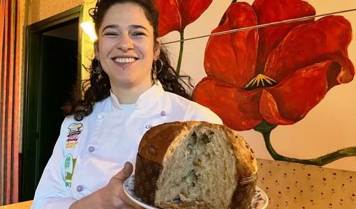 Claudia Assoro e il Panettone del Mastodonte