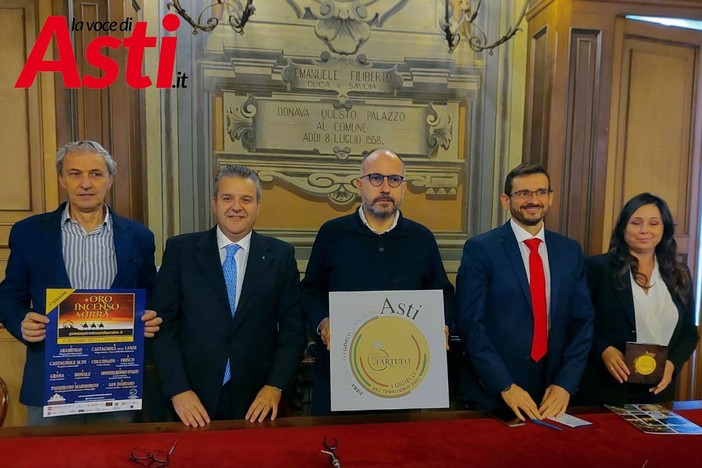 Foto di gruppo (ph. Merfephoto - Efrem Zanchettin, come per tutte le immagini in questo articolo) per i protagonisti della conferenza stampa