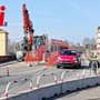 Un'immagine del ponte pedonale di corso Savona (Ph. Merfephoto - Efrem Zanchettin)