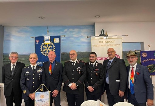 Il Rotary Club Canelli-Nizza Monferrato festeggia le forze armate
