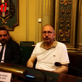 Il sindaco di Asti Maurizio Rasero e il prefetto, Claudio Ventrice, oggi a Torino per la conferenza di pubblica sicurezza [Videointervista]