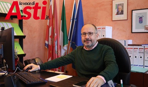 Maurizio Rasero nel suo ufficio in Provincia (ph. Merfephoto - Efrem Zanchettin)