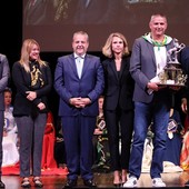 La premiazione di San Lazzaro, vincitore del Superprestige 2024