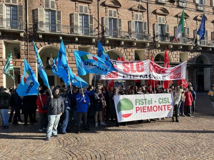 La protesta di ieri a Torino