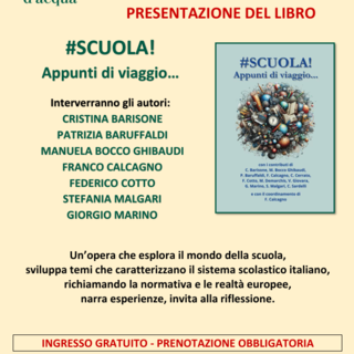 Presentazione astigiana per un nuovo saggio 'a più mani' sulla scuola