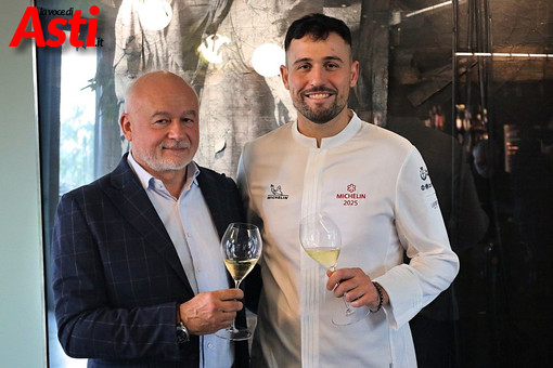 Livio Negro con il resident chef Gialuca Rienzi (MerfePhoto)