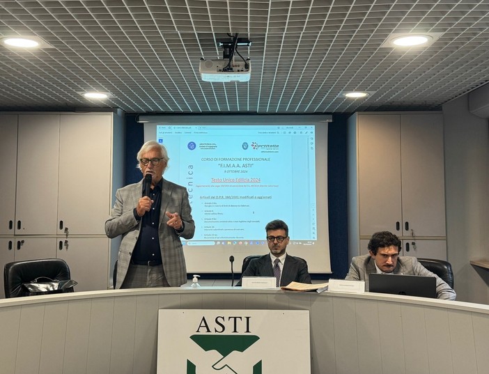 Ha preso il via un ciclo di formazione organizzato da FIMAA Asti