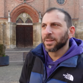 Lo youtuber in piazza San Secondo