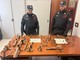 Sequestrate dai carabinieri forestali 18 tagliole per catturare la fauna selvatica