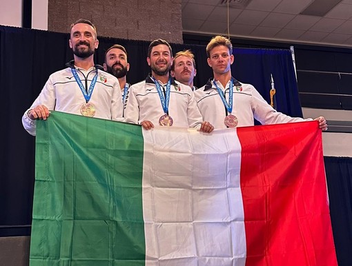 Paracadutismo: bronzo mondiale per l'astigiano Binello e i compagni della Nazionale Azzurra