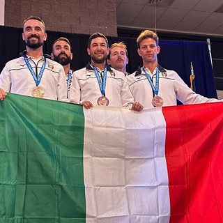 Paracadutismo: bronzo mondiale per l'astigiano Binello e i compagni della Nazionale Azzurra