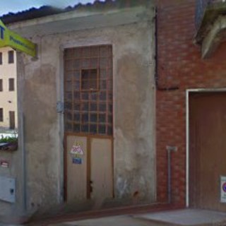 Il vecchio Ufficio Postale di San Damiano d'Asti, oggetto di radicale ristrutturazione