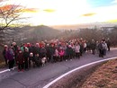 A San Marzanotto una camminata in notturna e poi a cena... da Babbo Natale