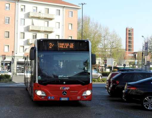 Un autobus della flotta Asp