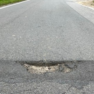 Una delle strade (loc. Valgera) segnalate dai consiglieri