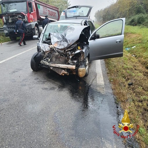 Incidenti stradali nell'Astigiano. A pochi minuti di distanza frontale a Dusino San Michele e scontro a Costigliole [FOTO]