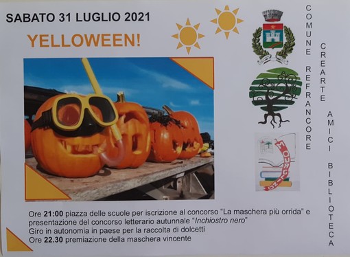 Il Comune di Refrancore mantiene la promessa e &quot;recupera&quot; Halloween il prossimo 31 luglio