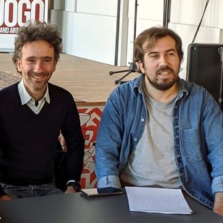 Michele Anselmo, qui con Mauro Bosia