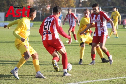 Serie D, Girone A. Secondo 0-0 consecutivo per l’Asti: pareggio senza reti a Saluzzo