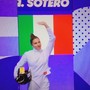 Alice Sotero a Parigi 2024 (fotogramma Discovery Plus)