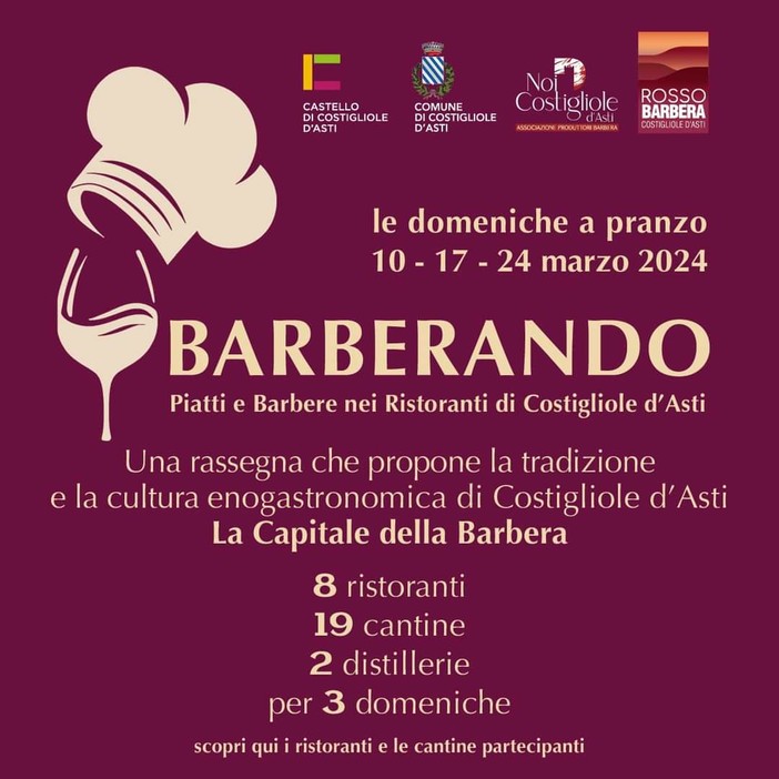 Barberando: un viaggio sensoriale alla scoperta della Barbera di Costigliole d'Asti