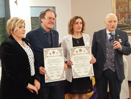 Siglato il patto di amicizia tra Lions Club Nizza Monferrato - Canelli e Lions Club Kavadarci Tikves