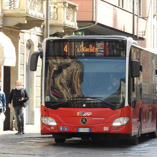 Un bus della flotta Asp