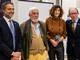 : Alberto Bazzano, presidente del Rotary, Carlo Panella, Roberta Bellesini