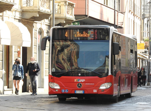 Un bus della flotta Asp