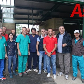 Un'immagine della commissione veterinaria di Asti del 2019