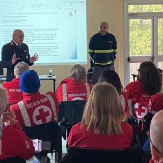 A Castello d'Annone seminario della Polizia di Stato per il personale della Croce Rossa Italiana della provincia di Asti