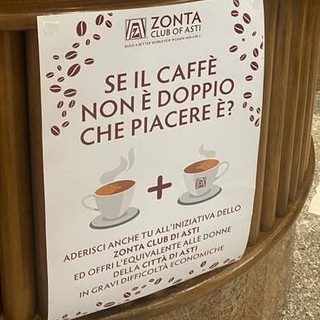 Il caffè sospeso di Zonta: piccoli gesti che fanno la differenza