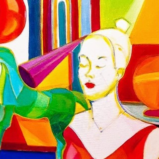 Colore senza fine nella mostra evento di Enrica Maravalle con &quot;Il colore dei sogni&quot;