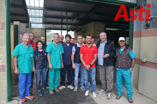 Un'immagine della commissione veterinaria di Asti del 2019