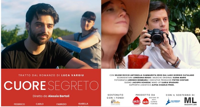 Esce il 7 luglio il cortometraggio &quot;Cuore segreto&quot; del regista astigiano Alessio Bertoli