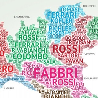 I cognomi più diffusi nell'Astigiano e in Piemonte? Ferrero, Barbero, Ferraris