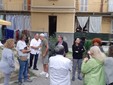 Alcune immagini dell'incontro organizzato dal coordinamento in via Dogliotti